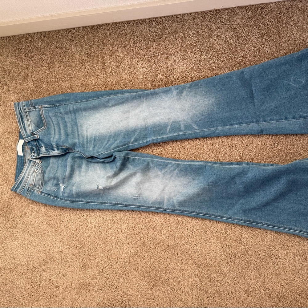 Velvet Women's Light Blue Straight Leg Jeans